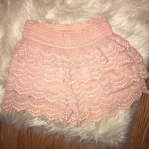 Lace Charlotte Russe shorts